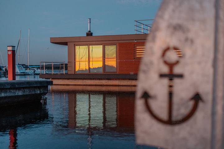 Ferienhaus für 6 Personen, mit Ausblick und Seeblick sowie Terrasse in Sachsen