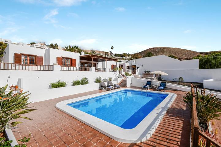 Casa de vacaciones para 6 personas, con Jardín en Nazaret