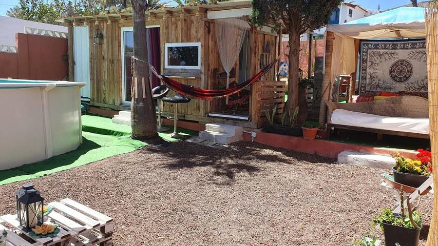 Camping pour 2 personnes, avec jardin ainsi que piscine et vue aux Canaries - 2