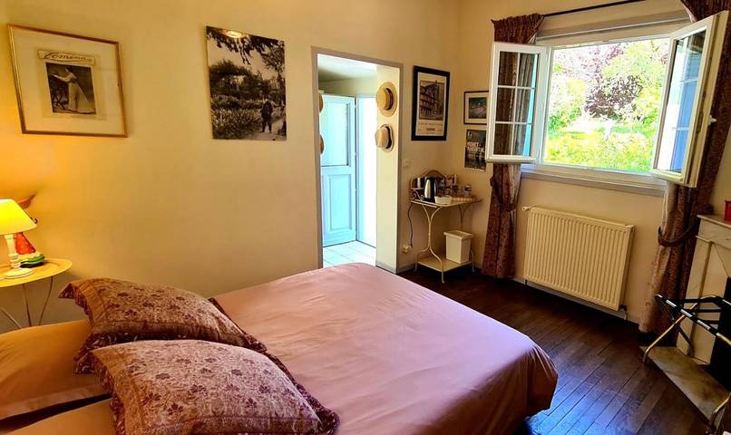 Maison d’hôte pour 2 personnes, avec Terrasse ainsi que Jardin et Vue à Giverny - 4