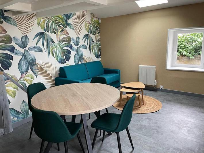 Gîte pour 4 personnes, avec vue à Naintré