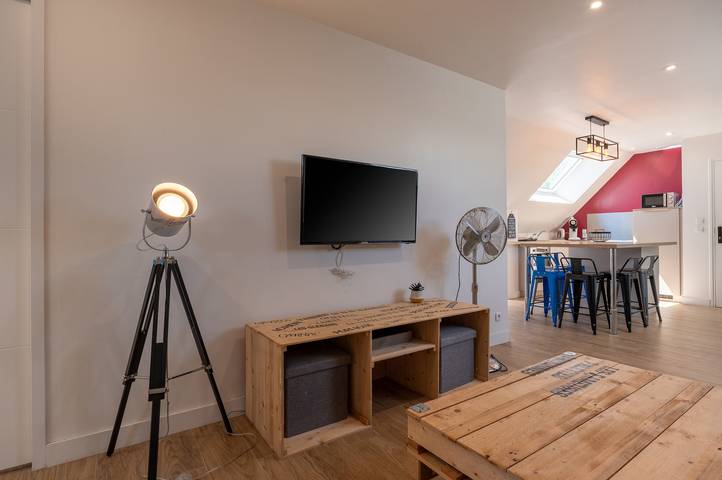 'Traou Mad' House with Shared Garden and Wi-Fi in Merlevenez, Côte des Mégalithes