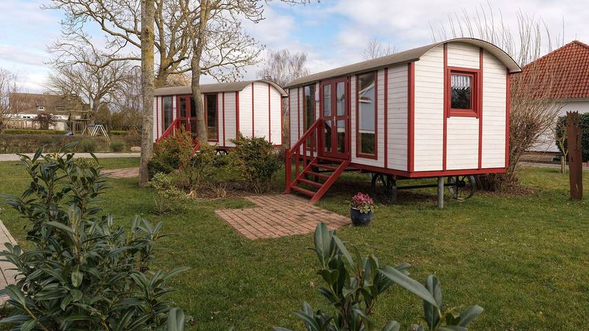 Ferienwohnung für 2 Personen, mit Terrasse und Ausblick, mit Haustier in Wangern