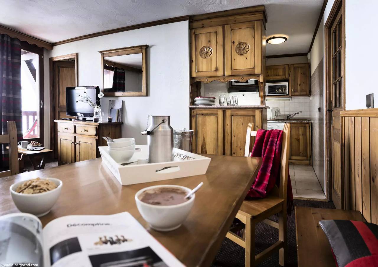 Entire apartment, 3 Room Apartment 4 People Montana Soleil in Val Thorens, Massif de la Vanoise
