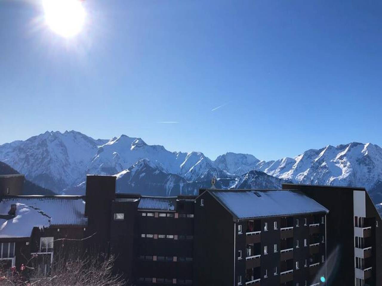 Ganze Wohnung, Ferienhaus in Alpe d'Huez in der Nähe der Pisten in Huez, Nationalpark Écrins