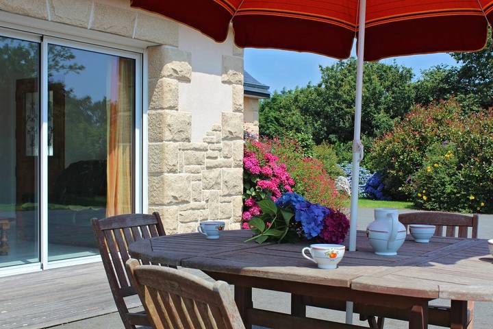 Gîte pour 6 personnes, avec terrasse et jardin, animaux acceptés à Étables-sur-Mer - 3