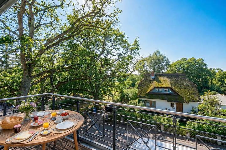 Ferienwohnung für 4 Personen, mit Balkon und Sauna