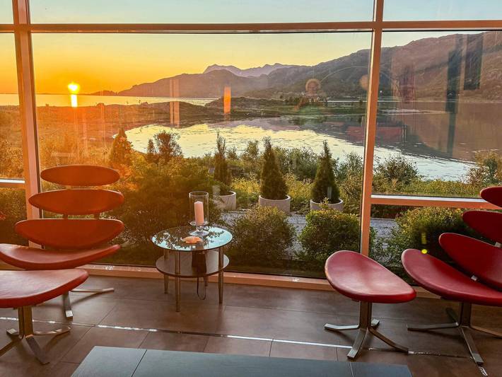 Ferienhaus für 6 Personen, mit Terrasse und Garten in Norwegen