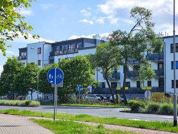 Ferienwohnung für 3 Personen, mit Seeblick und Balkon in Swinemünde