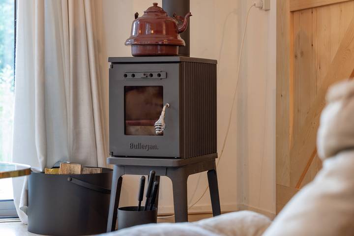 Eingeschossiges Ferienhaus für 4 Personen mit geschütztem Garten in der Nähe von Spier in Nationalpark Dwingelderveld