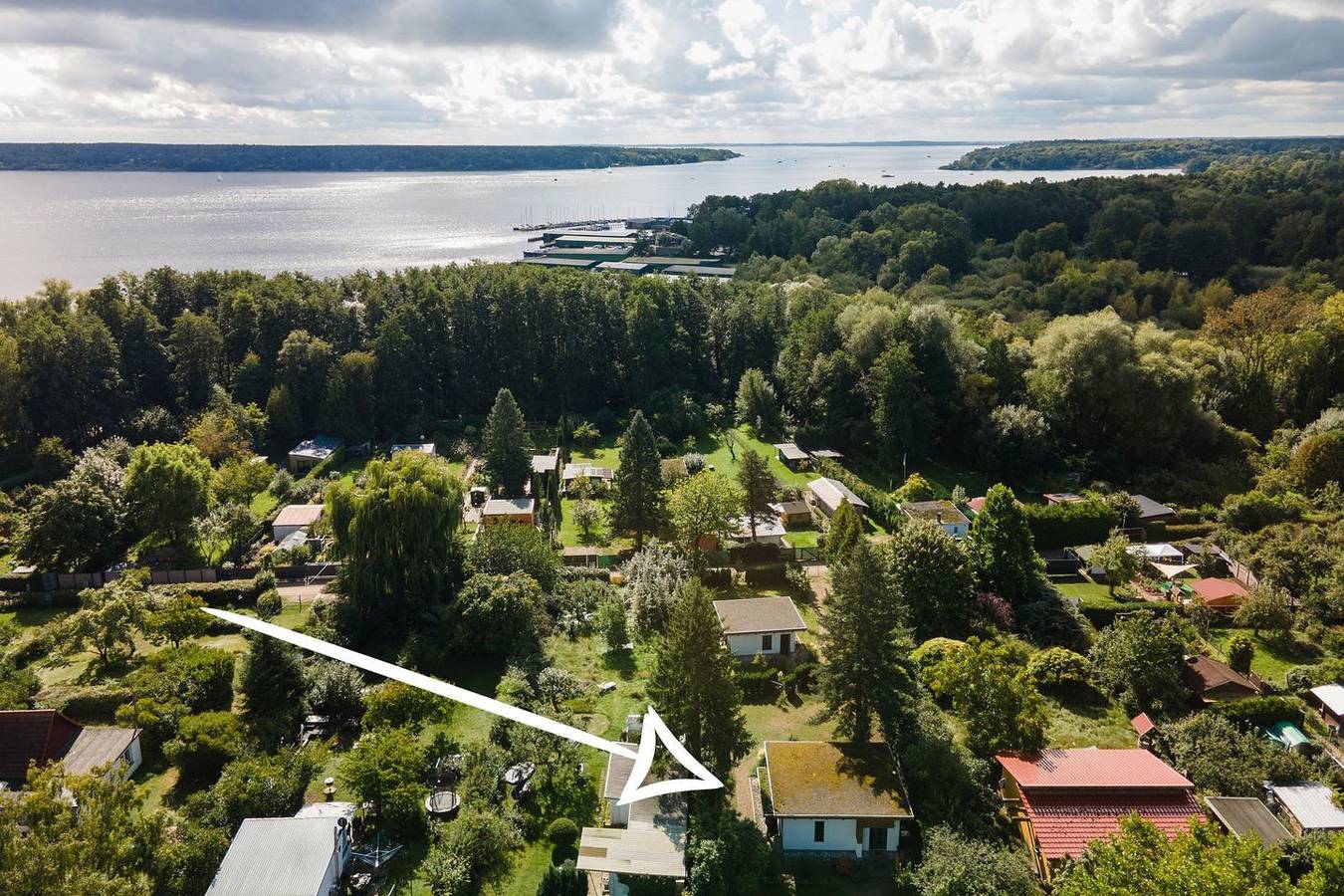 Ferienhaus Große Sommerliebe mit Kamin für 3 Personen und Hund in Waren (Müritz), Lago Müritz