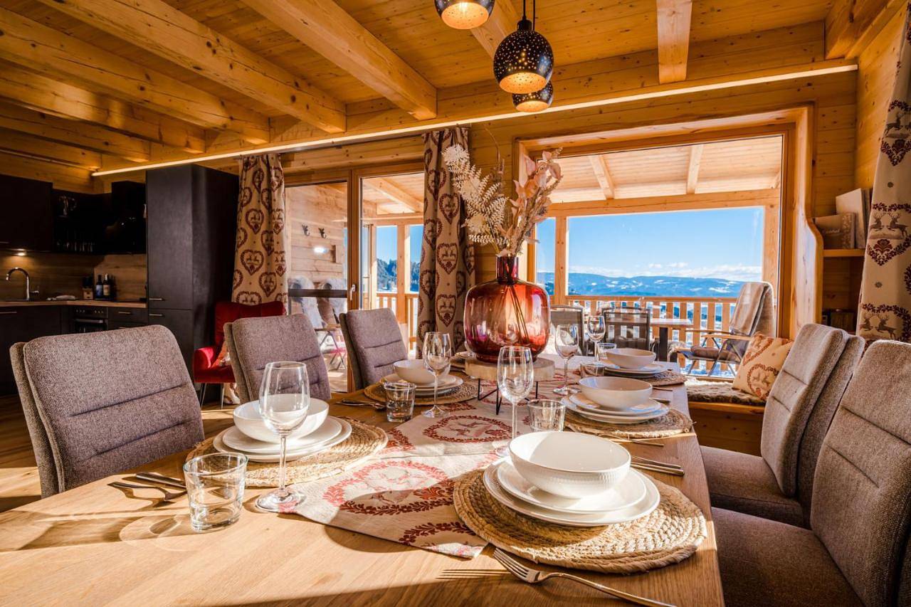 Hochleben-Chalets am Erlebnisbauernhof Steinerhof in Liebenfels, Mittelkärnten