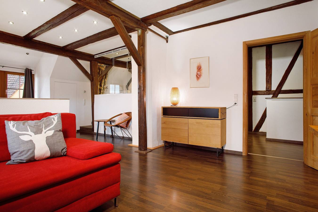 Ganzes Studio, Ferienwohnung 'Suite Heustadel' mit gemeinsamer Terrasse und Wlan in Kippenhausen, Immenstaad am Bodensee