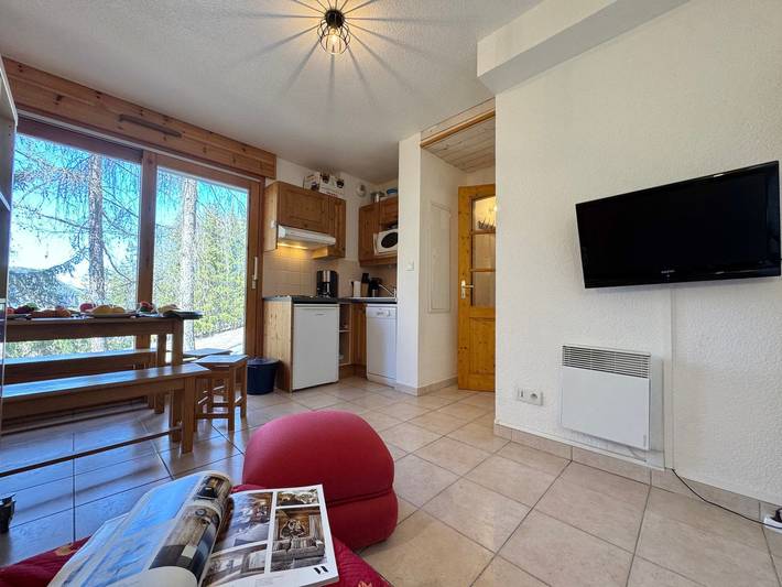 Studio entier, Appartement Cocooning à Vars - Animaux admis in Vars, Région de Briançon