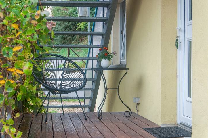 Ganze Wohnung, Ferienwohnung 'Wohnung Mit Dachterasse' mit privater Terrasse und Wlan in Absberg, Fränkisches Seenland
