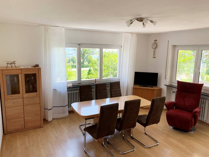 Ferienwohnung für 5 Personen, mit Garten