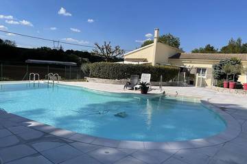 Cottage pour 4 personnes, avec jardin à Saint-Paulet-de-Caisson