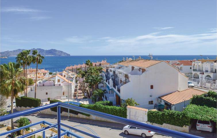 Apartamento vacacional entero, Apartamento junto al mar con aire acondicionado y WiFi: El Mojón in Puerto de Mazarrón, Mazarrón