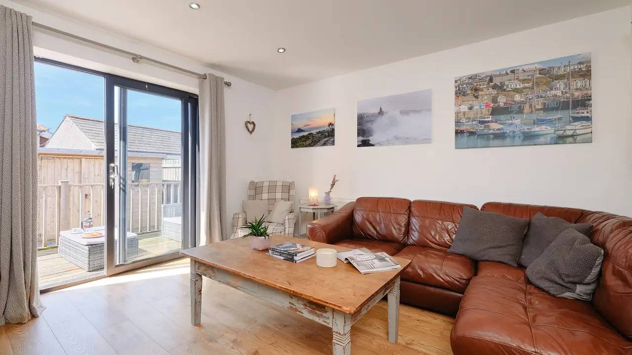 Holiday home for 5 people with garden in Porthleven, Cornwall