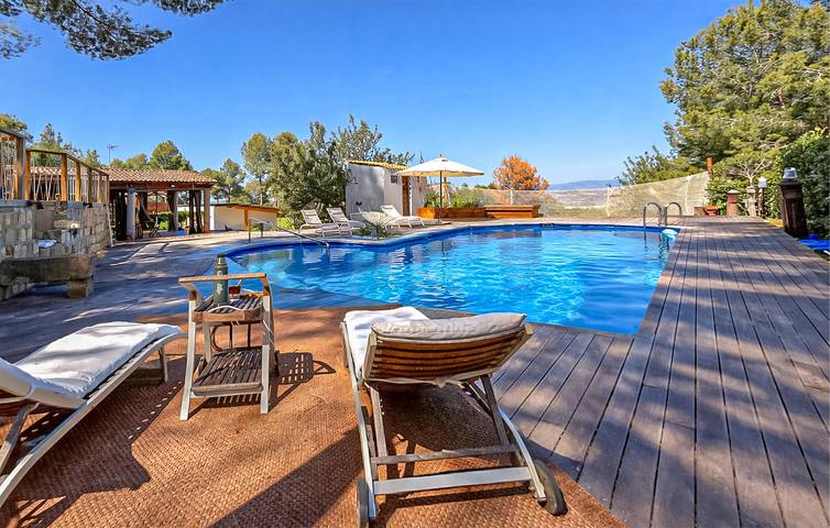 Casa rural para 8 personas, con Terraza además de Piscina y Vistas en Huerta de Murcia
