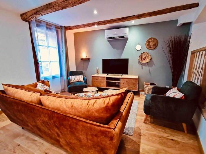 Location de vacances pour 6 personnes, avec Terrasse à Saint-Bauzille-de-la-Sylve