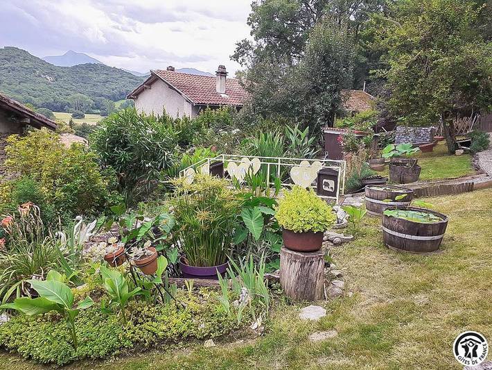 Gîte pour 4 personnes, avec Balcon ainsi que Terrasse et Jardin