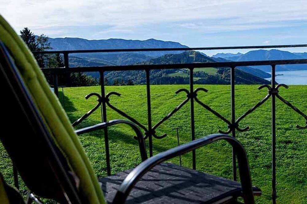 Ganze Wohnung, Doppelzimmer mit Balkon 11 - Brandnerhof in Weyregg am Attersee, Traunviertel