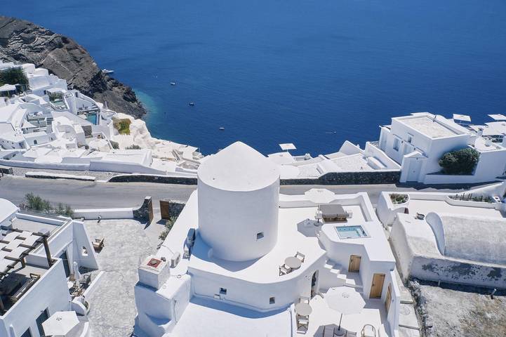 Villa pour 4 personnes, avec terrasse à Santorin - 4