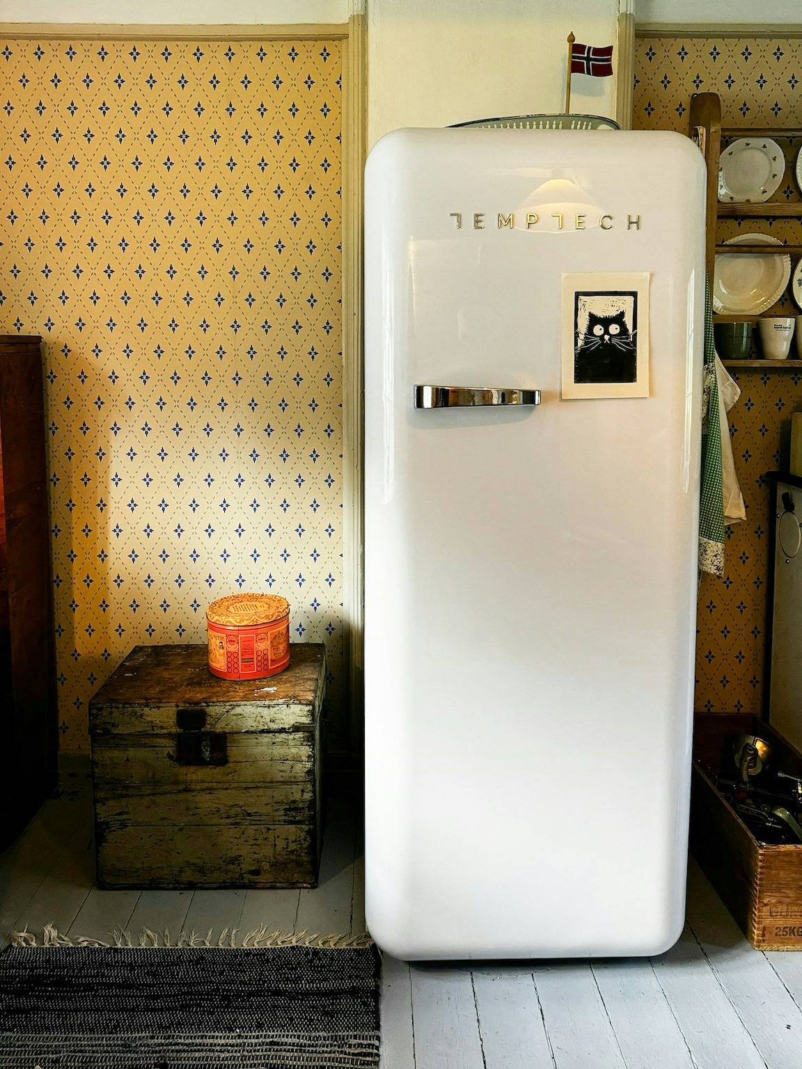 Historisk Nordlandshus i Steigen in Steigen