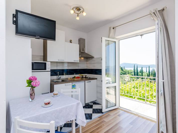 Entire apartment, Apartments Cypress Sea Cove - Premium Studio Apartment with Balcony and Sea View (A2) in Slano, Dubrovnik-Neretva