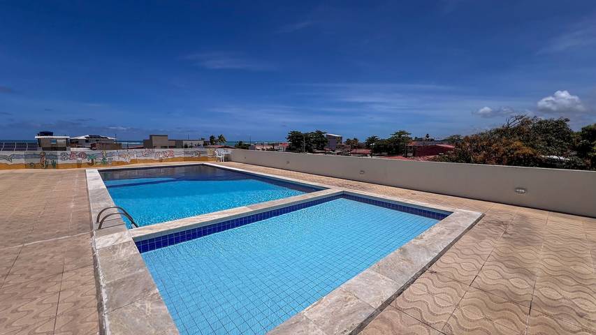 Casas e apartamentos de temporada para 5 pessoas, com balcão e piscina em Pernambuco