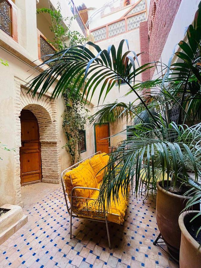 Riad pour 2 personnes, avec jacuzzi ainsi que piscine et jardin dans Jemaa el-Fnaa