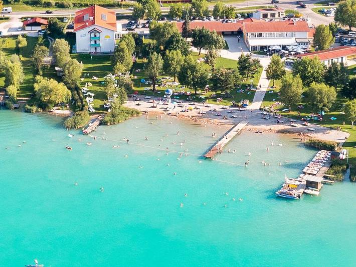 Hotel für 2 Personen, mit Garten und Seeblick in Faak am See