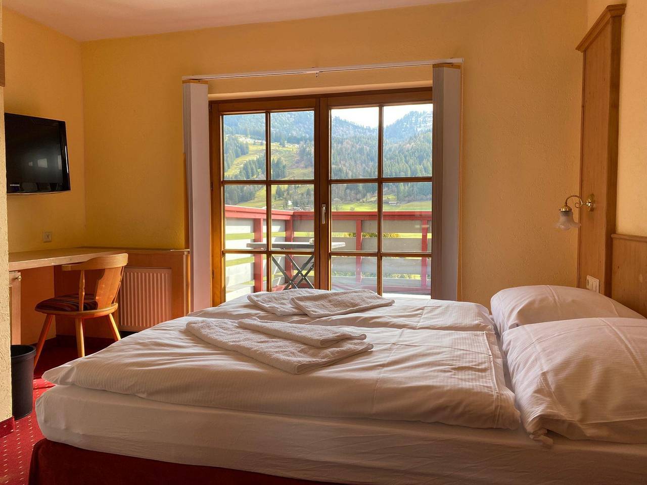 Doppelzimmer mit Balkon in Thalkirchdorf, Oberstaufen