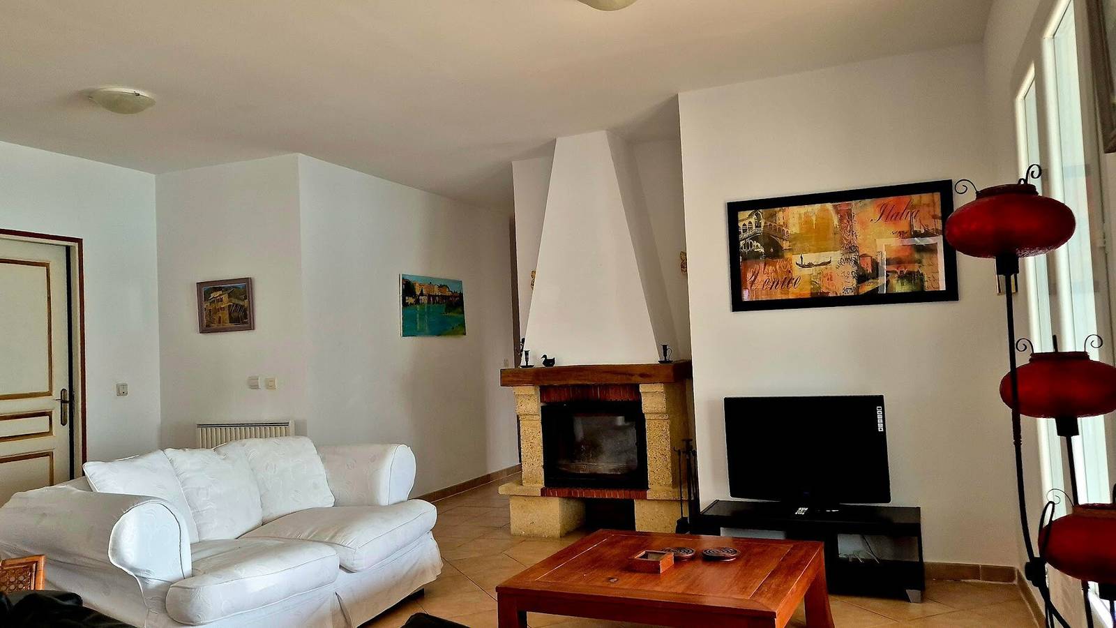 Villa l'Alivu terrasse et piscine in Linguizzetta, Arrondissement de Corte