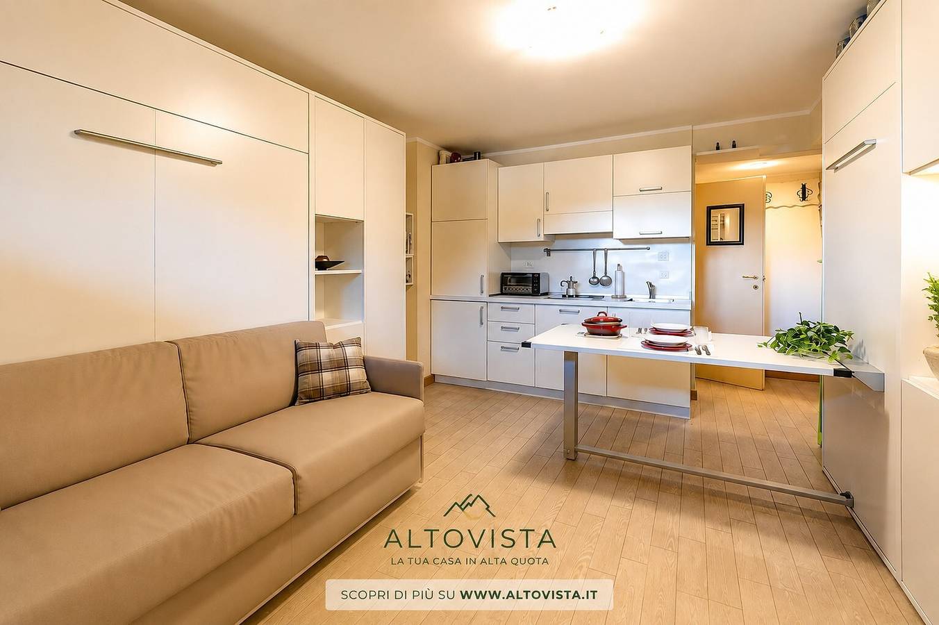 Estudio moderno y práctico en Sauze d'Oulx in Sauze d'Oulx, Via Lattea