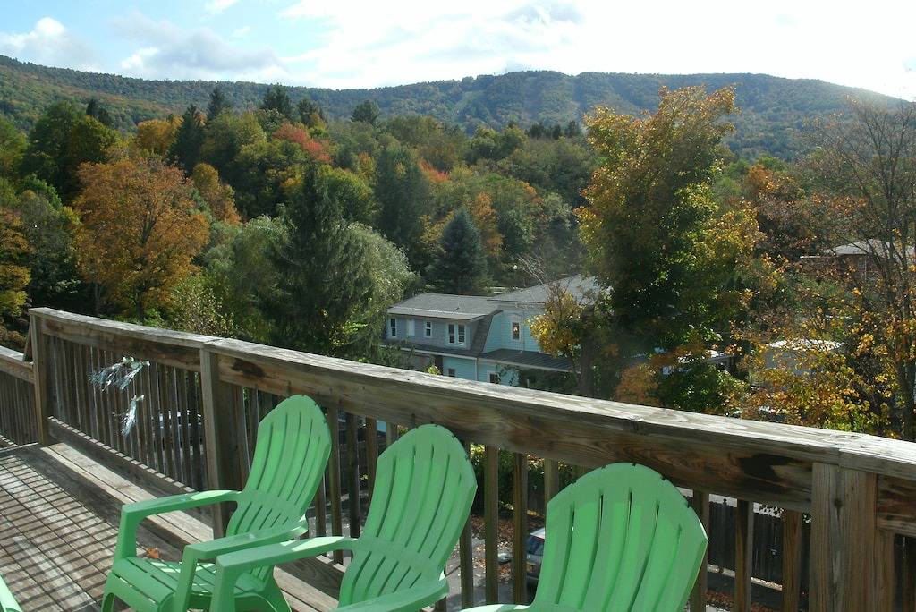 2-stöckige-Stadt-Haus-Loft-Mt Blick / 6 Betten / Schlafmöglichkeiten 9 in Windham, Windham Mountain