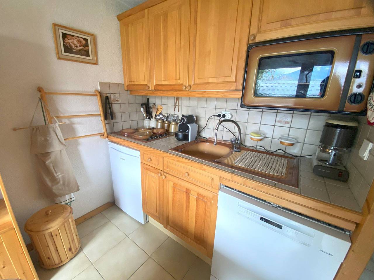 Ganze Wohnung, Wohnung 4 Pers, ski-in-out, Balkon, Garage und Wifi in Station de Morillon, Grand Massif