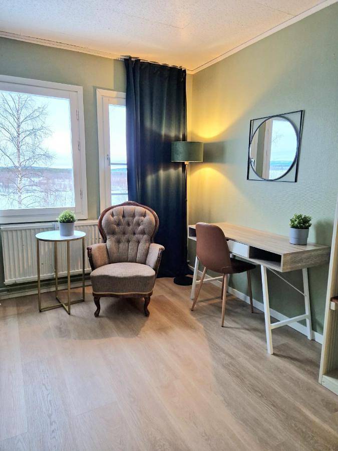 Location de vacances pour 2 personnes, avec vue et vue sur le lac à Kiruna - 4