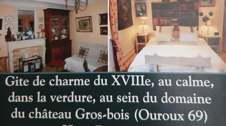 Location de vacances pour 2 personnes, avec terrasse, animaux acceptés à Ouroux - 2