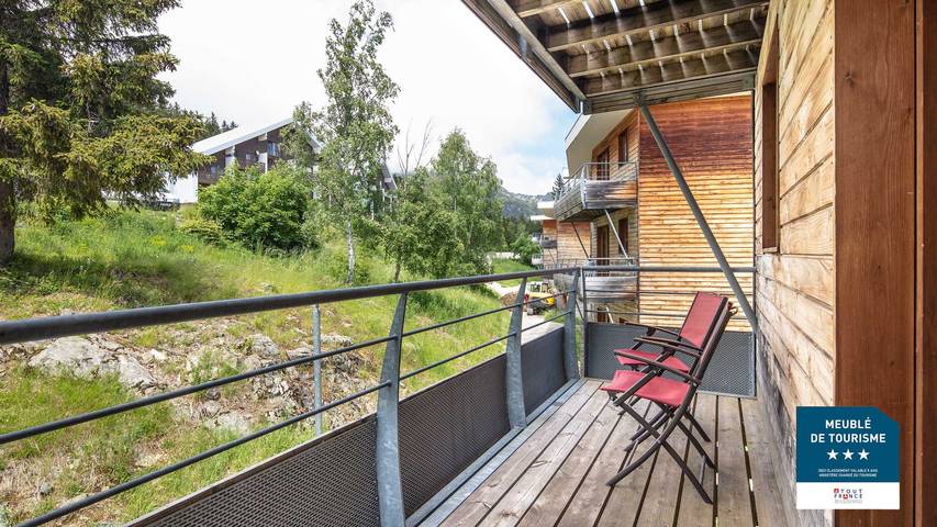 Gîte pour 5 personnes, avec balcon à Chamrousse - 4