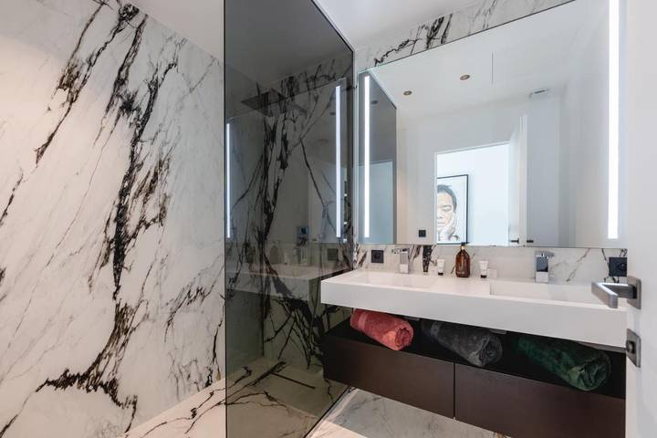 Villa pour 8 personnes, avec vue et piscine ainsi que terrasse et vue sur le lac à Veyrier-du-Lac - 4