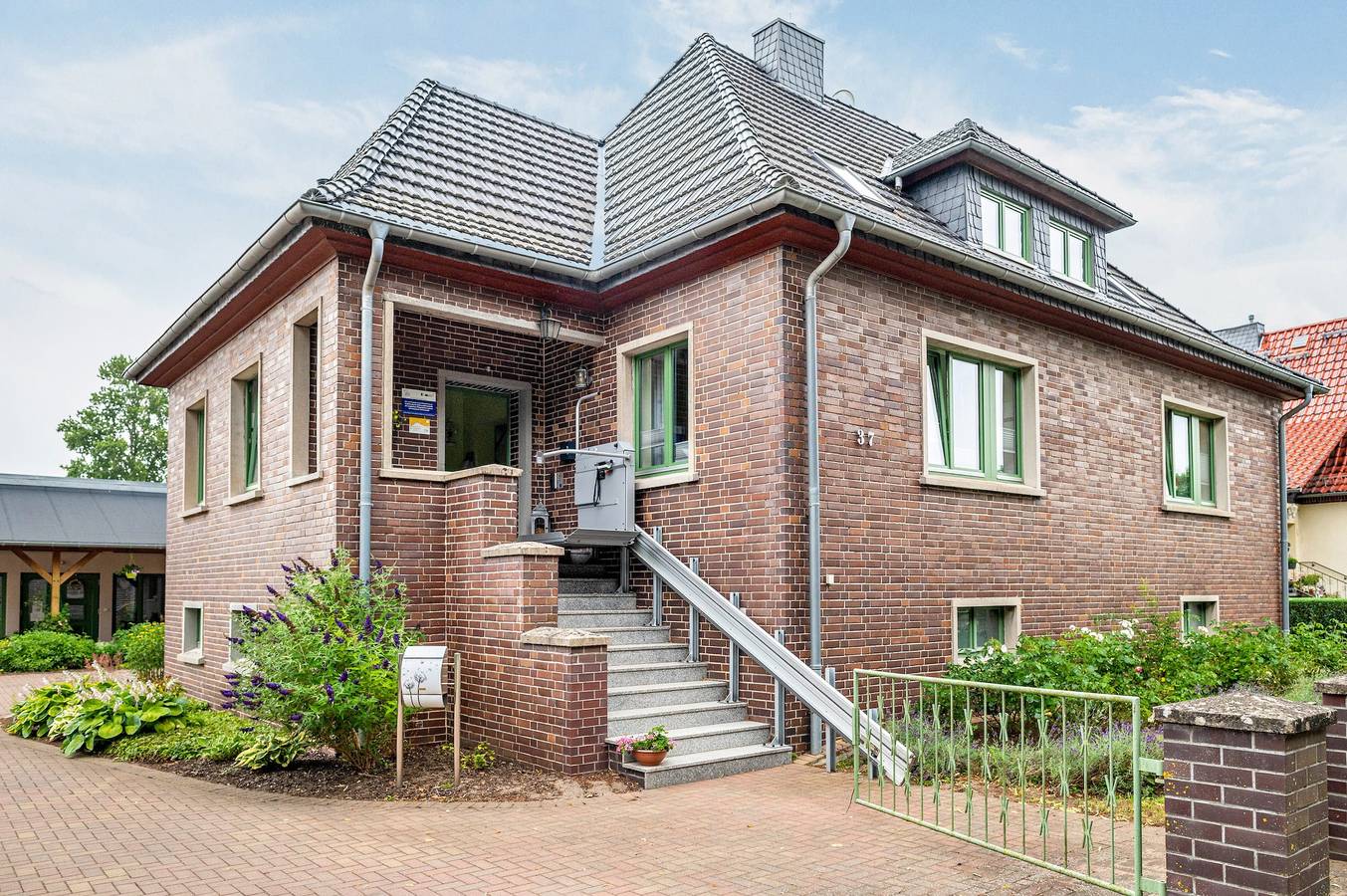 Einzelzimmer "Gelb" mit Gemeinschaftsgarten und Wlan in Meyenburg, Prignitz