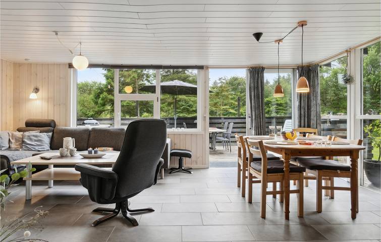 Ferienhaus für 4 Personen mit Terrasse in Nr. Lyngby, Hjørring und Umgebung