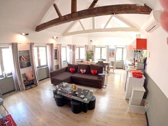 Vakantiewoning voor 6 personen, met terras en uitzicht, met huisdier in Mons (Hennegau)