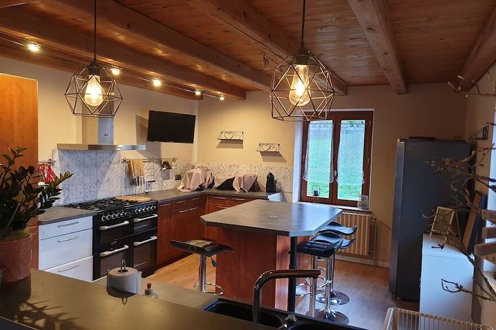 Gîte pour 14 personnes, avec jacuzzi et jardin dans Mortagne - 3