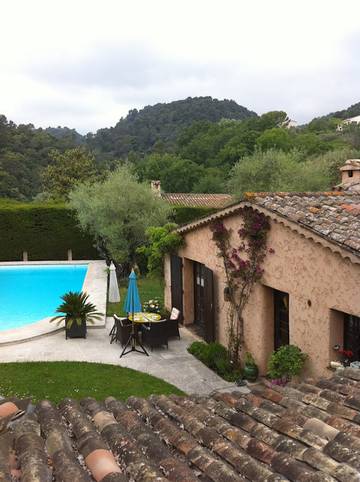Chambre d’hôte pour 2 personnes, avec piscine et jardin à Vence