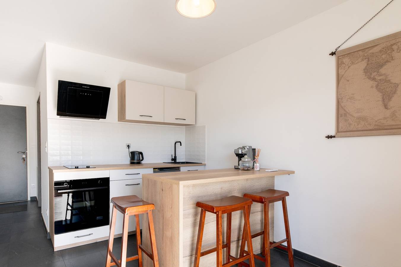 Ganzes Studio, Appartement „Studio Panorama Montagne“ mit Bergblick in Venzolasca, Corte und Umgebung