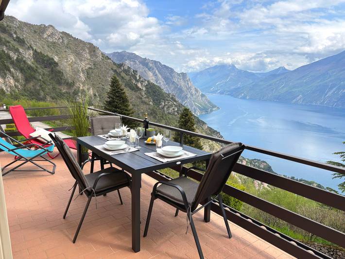 Ferienwohnung für 4 Personen, mit Seeblick und Balkon - 1