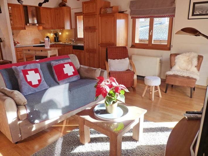 Location de vacances pour 8 personnes, avec jardin à Leytron - 3